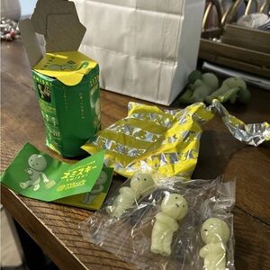 Green and Yellow Action Figure Playset